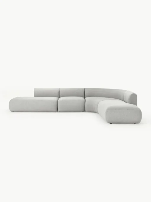 Modulaire bouclé hoekbank Sofia (4 zits)
