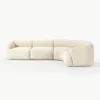 Modulaire bouclé hoekbank Sofia (4 zits)