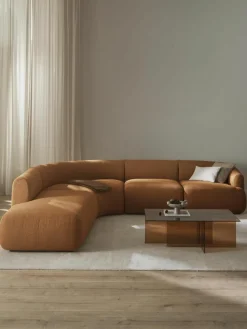 Modulaire bouclé hoekbank Sofia (4-zits)
