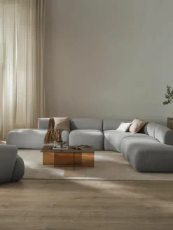 Modulaire bouclé hoekbank Sofia (4 zits)