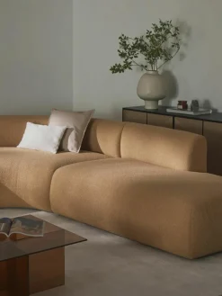 Modulaire bouclé hoekbank Sofia (4-zits)