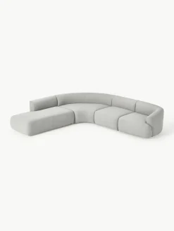Modulaire bouclé hoekbank Sofia (4 zits)
