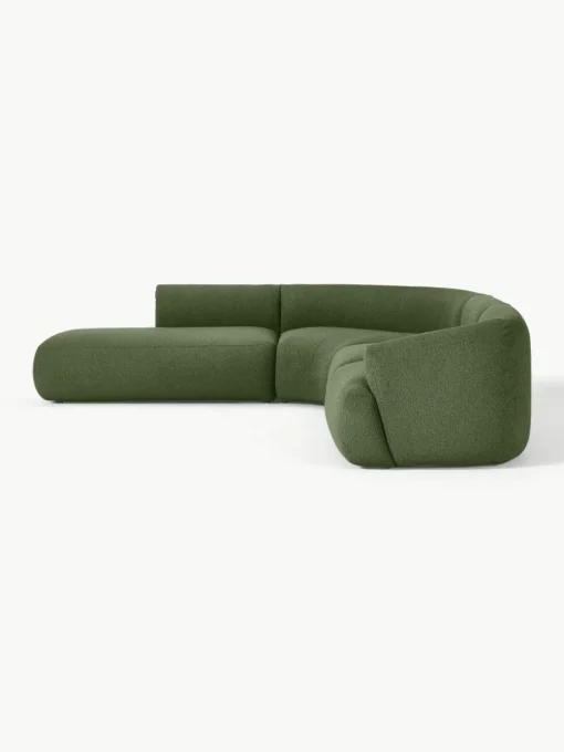 Modulaire bouclé hoekbank Sofia (4-zits)