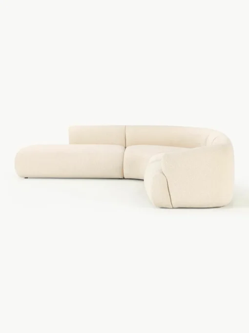 Modulaire bouclé hoekbank Sofia (4 zits)