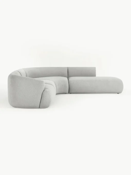 Modulaire bouclé hoekbank Sofia (4 zits)
