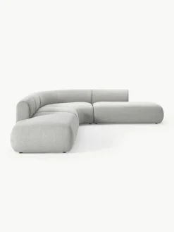 Modulaire bouclé hoekbank Sofia (4 zits)