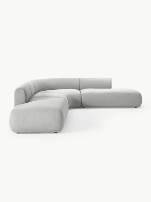 Modulaire bouclé hoekbank Sofia (4 zits)