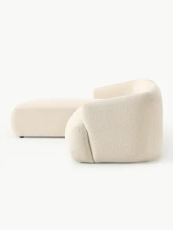 Modulaire bouclé hoekbank Sofia (3-zits)