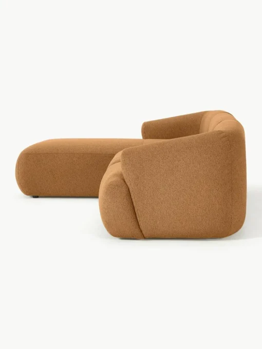 Modulaire bouclé hoekbank Sofia (3-zits)