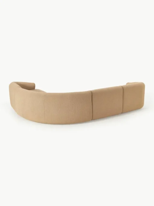 Modulaire bouclé hoekbank Sofia (4-zits)