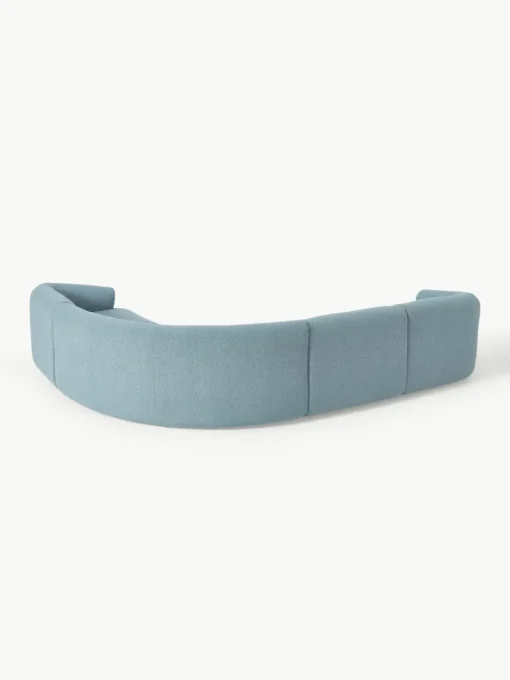 Modulaire bouclé hoekbank Sofia (4-zits)