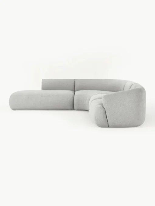 Modulaire bouclé hoekbank Sofia (4 zits)