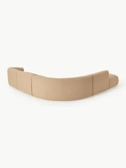 Modulaire bouclé hoekbank Sofia (4-zits)