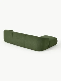 Modulaire bouclé hoekbank Sofia (3-zits)