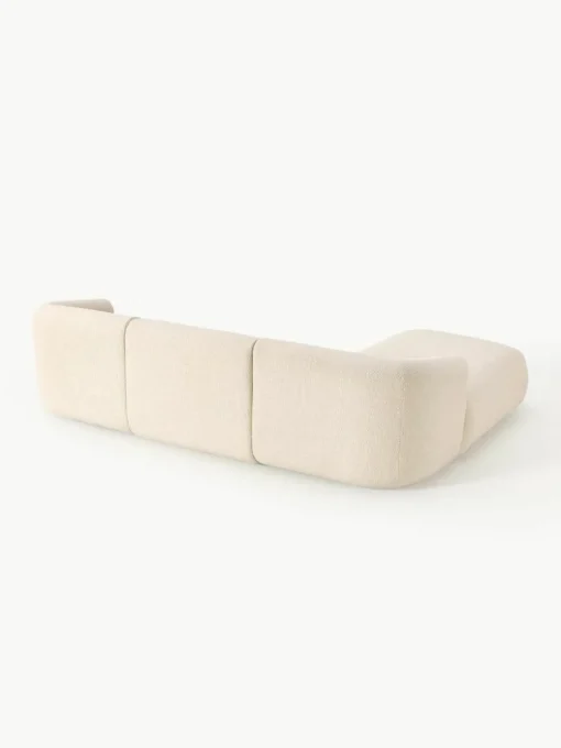 Modulaire bouclé hoekbank Sofia (3-zits)