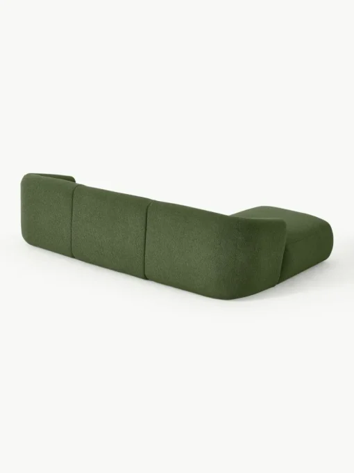 Modulaire bouclé hoekbank Sofia (3-zits)