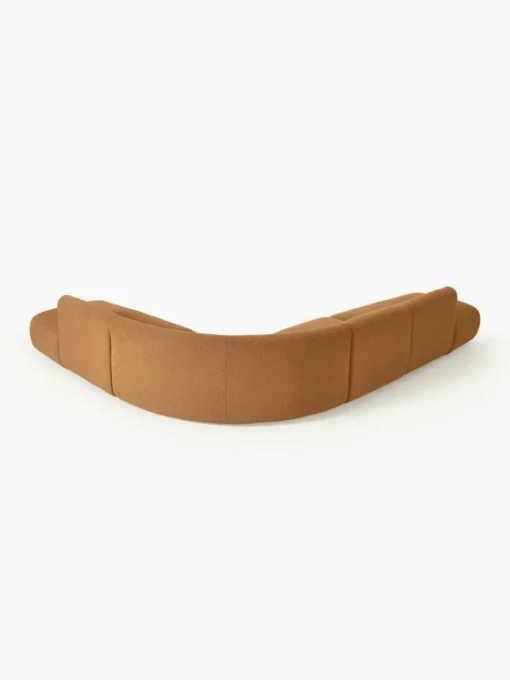 Modulaire bouclé hoekbank Sofia (4-zits)