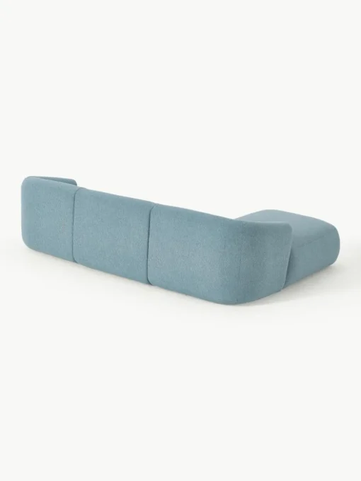 Modulaire bouclé hoekbank Sofia (3-zits)