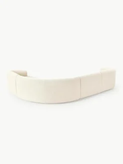 Modulaire bouclé hoekbank Sofia (4 zits)
