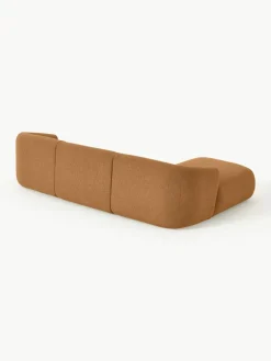 Modulaire bouclé hoekbank Sofia (3-zits)