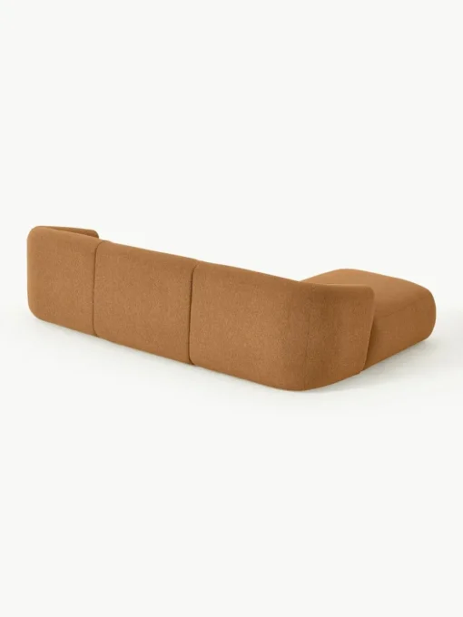 Modulaire bouclé hoekbank Sofia (3-zits)