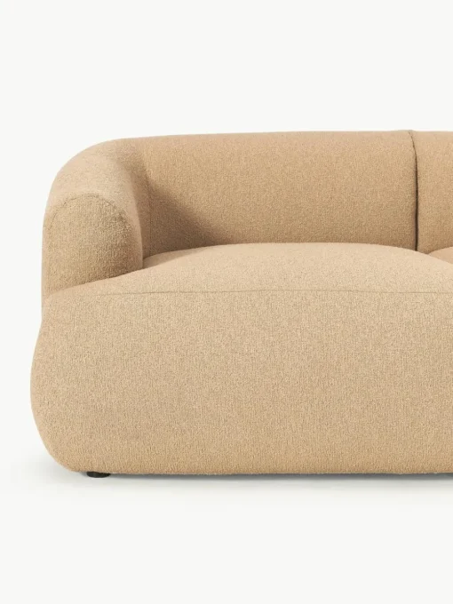 Modulaire bouclé hoekbank Sofia (4-zits)