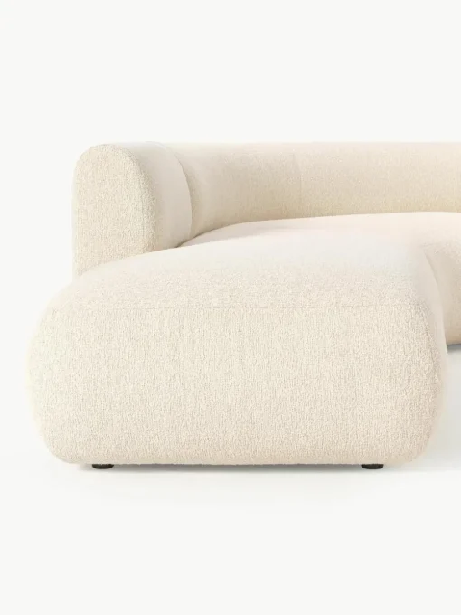 Modulaire bouclé hoekbank Sofia (4 zits)