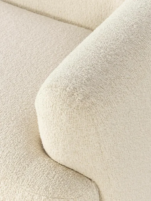 Modulaire bouclé hoekbank Sofia (4 zits)