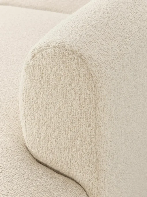 Modulaire bouclé hoekbank Sofia (4 zits)