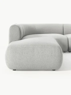 Modulaire bouclé hoekbank Sofia (4 zits)