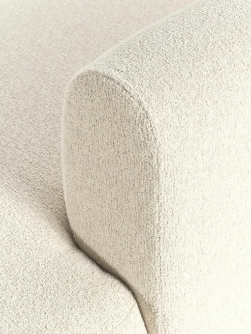 Modulaire bouclé hoekbank Sofia (4 zits)