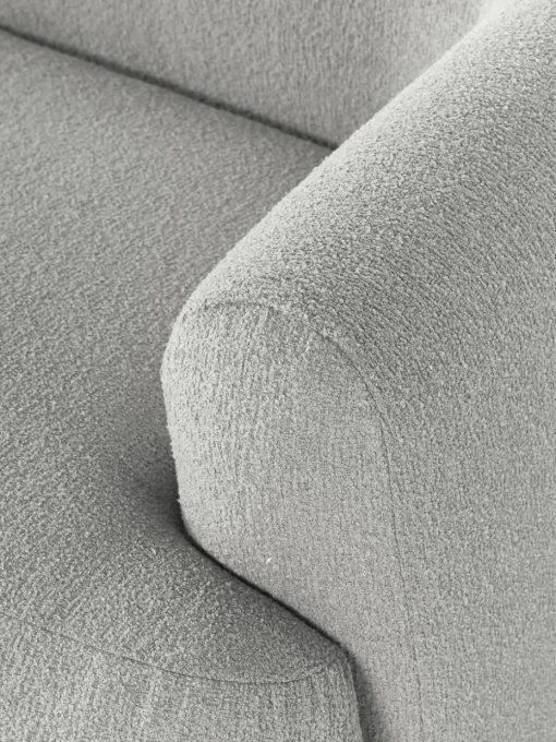 Modulaire bouclé hoekbank Sofia (4 zits)