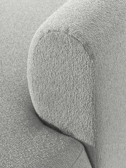 Modulaire bouclé hoekbank Sofia (4 zits)