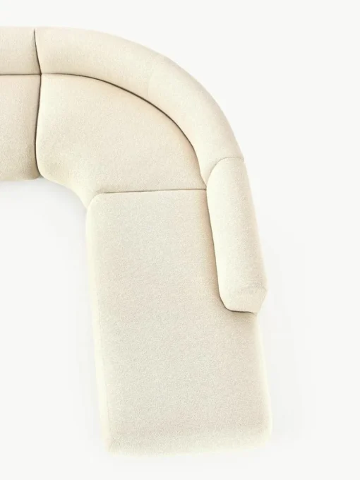 Modulaire bouclé hoekbank Sofia (4 zits)