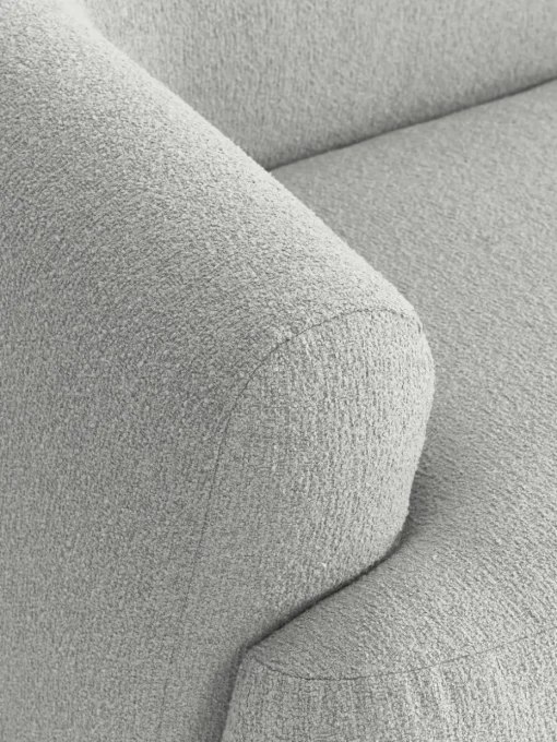 Modulaire bouclé hoekbank Sofia (4 zits)