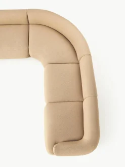 Modulaire bouclé hoekbank Sofia (4-zits)