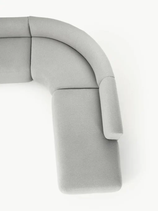 Modulaire bouclé hoekbank Sofia (4 zits)
