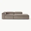 Modulaire chaise longue Lennon van corduroy