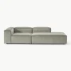 Modulaire chaise longue Lennon van corduroy