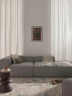 Modulaire chaise longue Lennon van bouclé