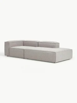 Modulaire chaise longue Lennon van bouclé