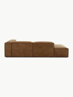 Modulaire chaise longue Lennon van gerecycled leer