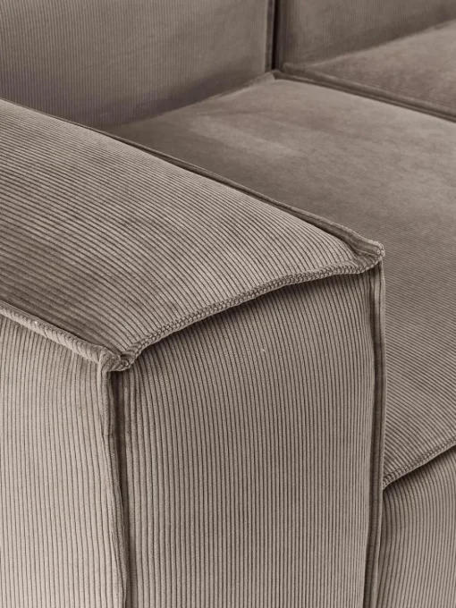 Modulaire chaise longue Lennon van corduroy