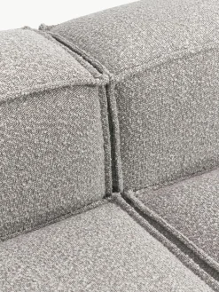 Modulaire chaise longue Lennon van bouclé