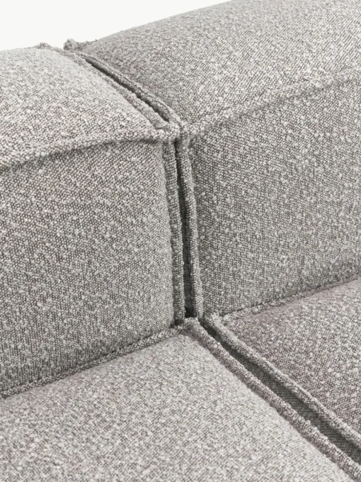 Modulaire chaise longue Lennon van bouclé