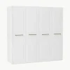 Modulaire draaideurkast Charlotte, 200 cm breed, diverse varianten