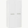 Modulaire draaideurkast Charlotte, 100 cm breed, diverse varianten