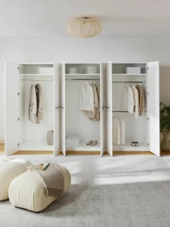 Modulaire draaideurkast Charlotte, 300 cm breed, diverse varianten