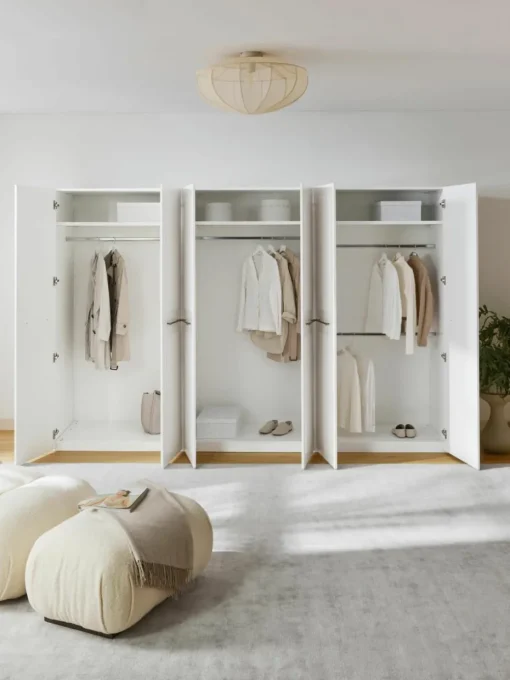 Modulaire draaideurkast Charlotte, 300 cm breed, diverse varianten