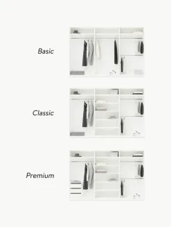 Modulaire draaideurkast Charlotte, 300 cm breed, diverse varianten